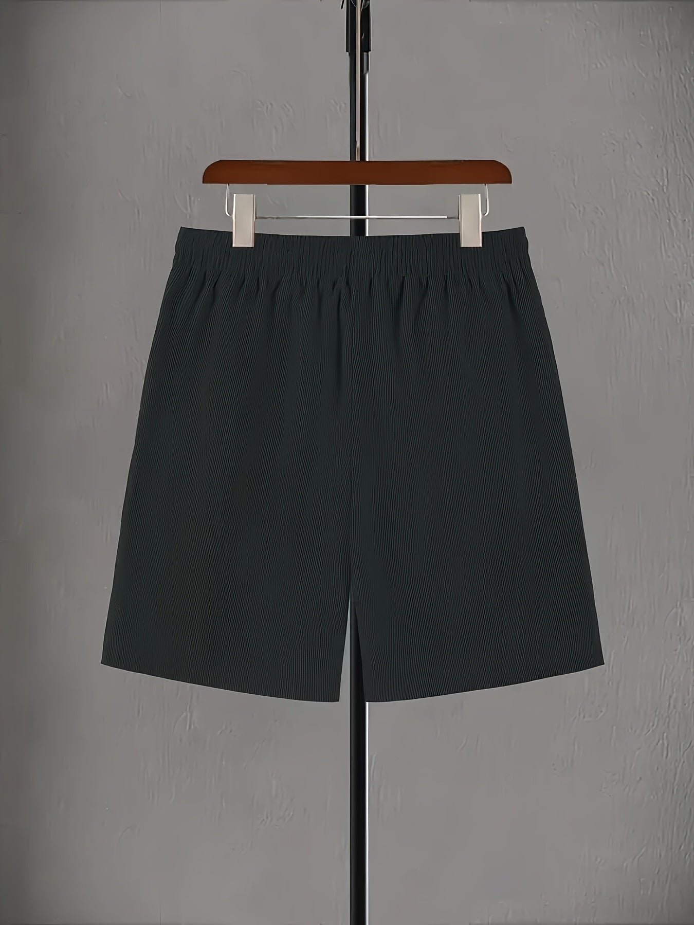 Men's Corduroy Shorts, Drawstring Casual