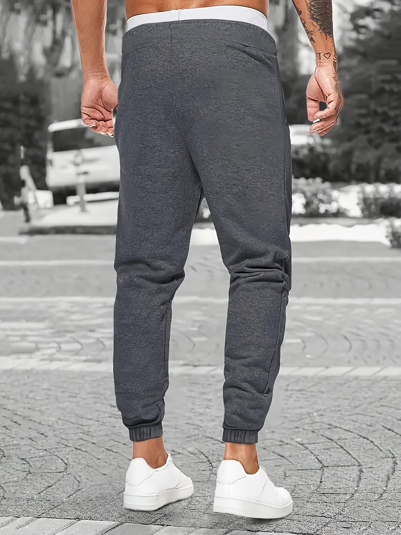 Men's Sports Joggers, Drawstring, 2-Pack