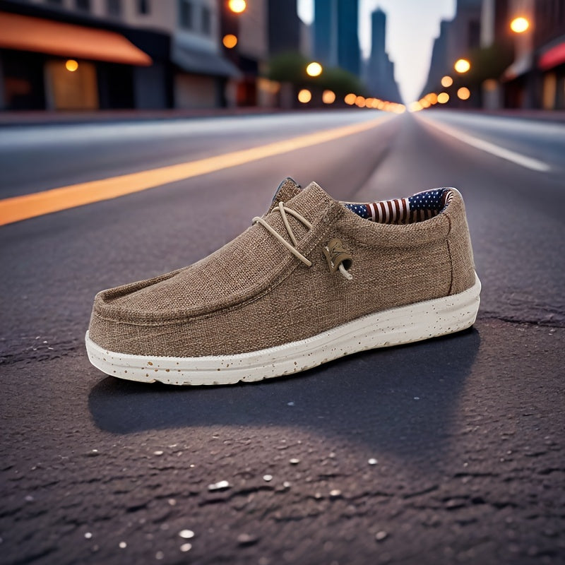 Men's Slip-On Loafer Sneakers, Breathable Lightweight