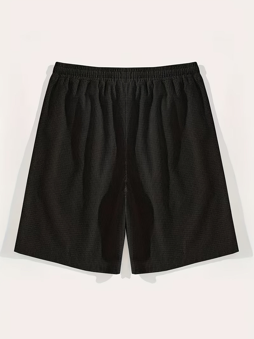 Men's Waffle Athletic Shorts, Lightweight, Multi-Pocket Drawstring