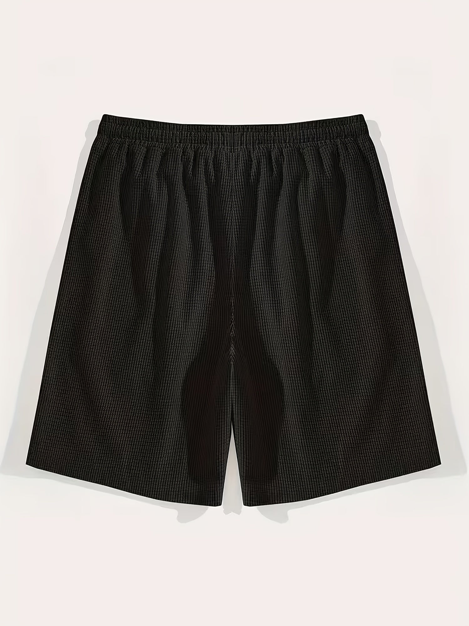 Men's Waffle Athletic Shorts, Lightweight, Multi-Pocket Drawstring