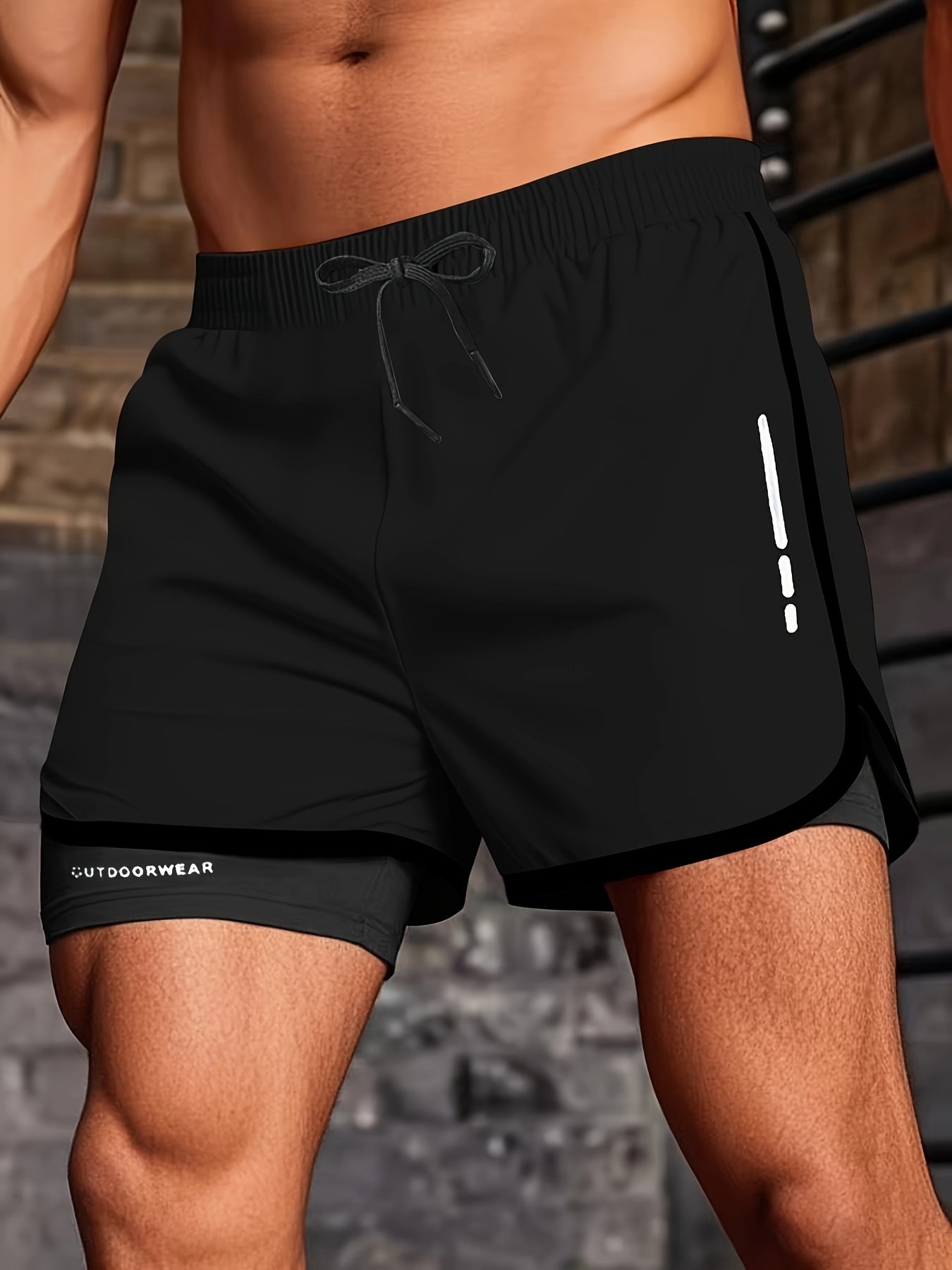 Men's Swim Trunks, Quick-Dry, Flat-Front Lined