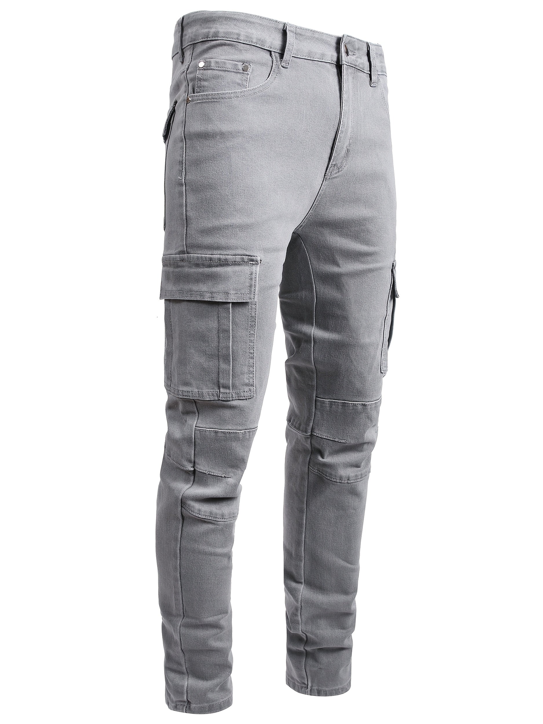 Men's Jeans, Ripped, Stretch Slim Fit