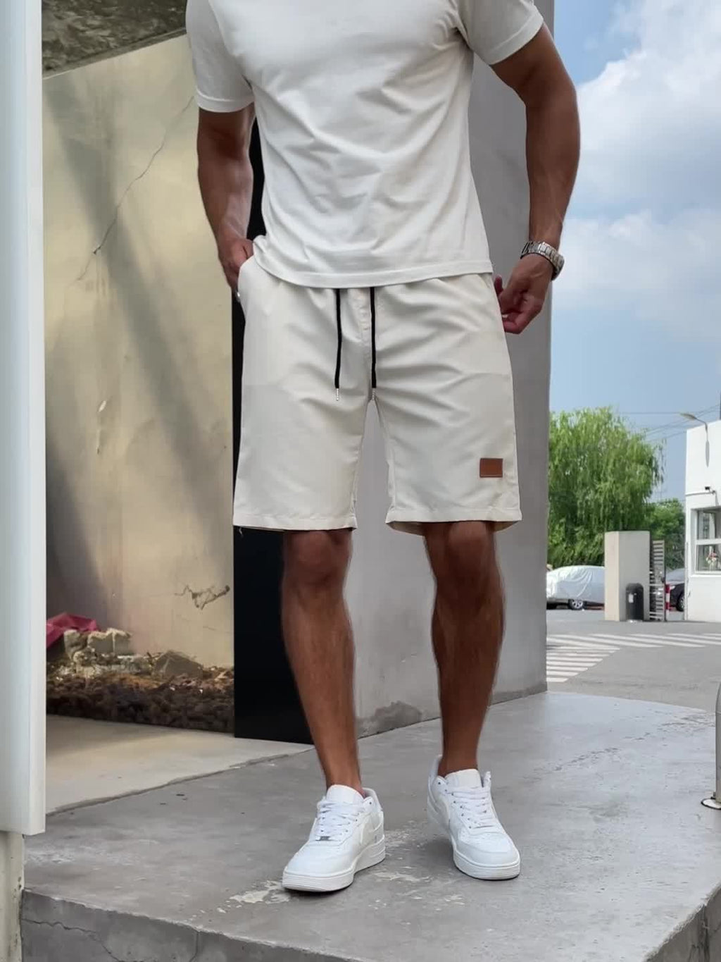 Men's Athletic Shorts, Quick-Dry, Drawstring with Pockets