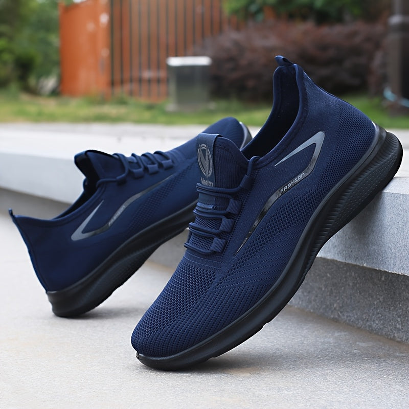 Men's Lightweight Casual Sneakers, Breathable Non-Slip