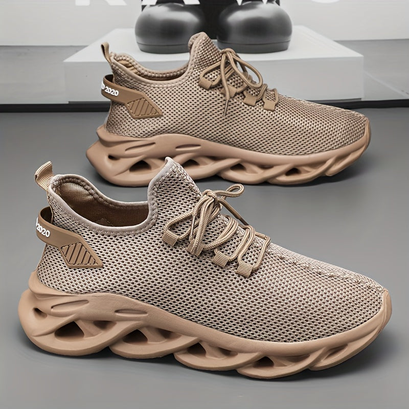 Men's Breathable Mesh Running Shoes, Lightweight