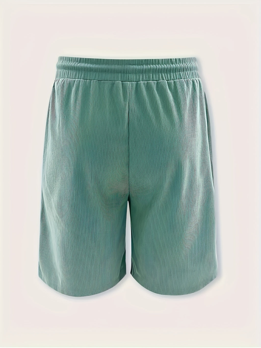Men's Corduroy Shorts, Drawstring Casual
