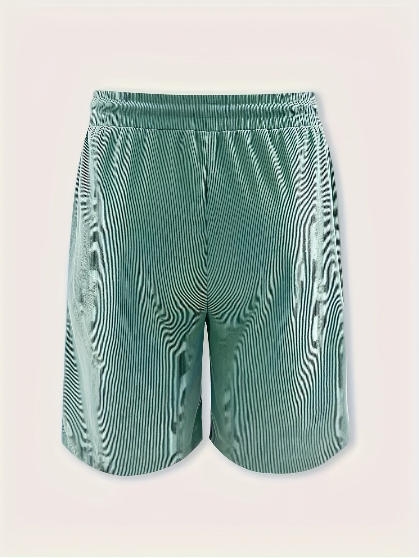 Men's Corduroy Shorts, Drawstring Casual