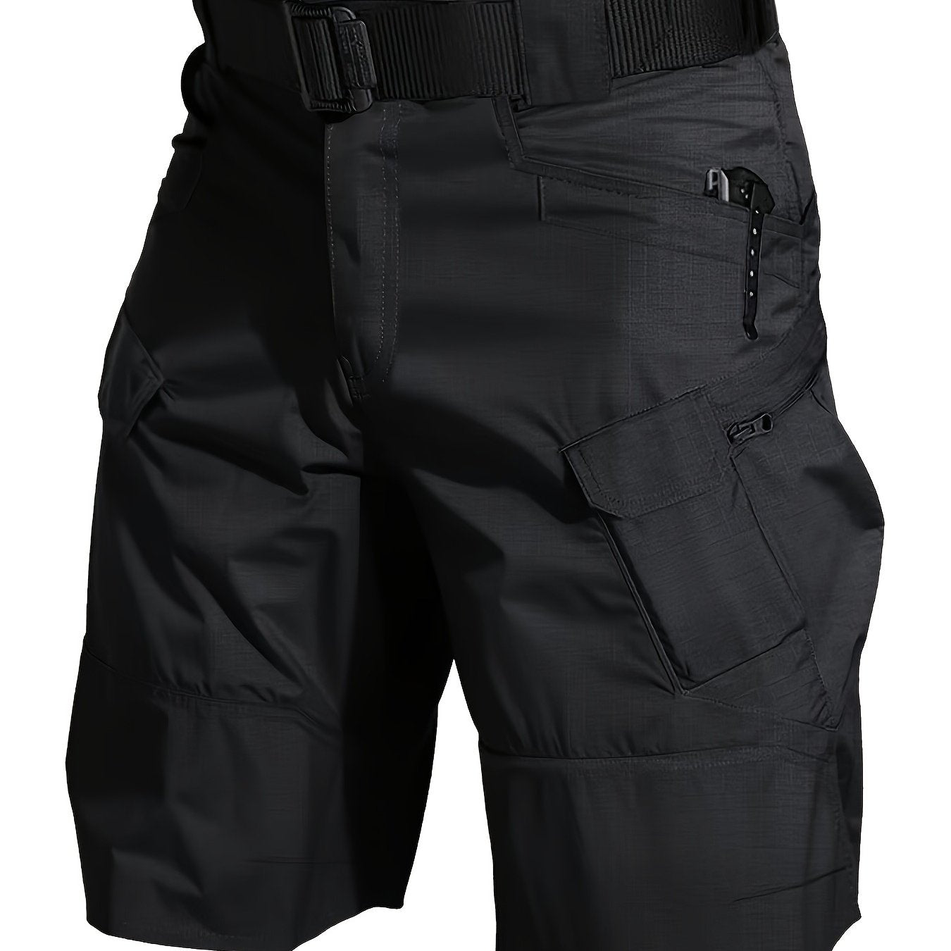 Men's Tactical Cargo Shorts, Heavy-Duty, Multi-Pocket Outdoor