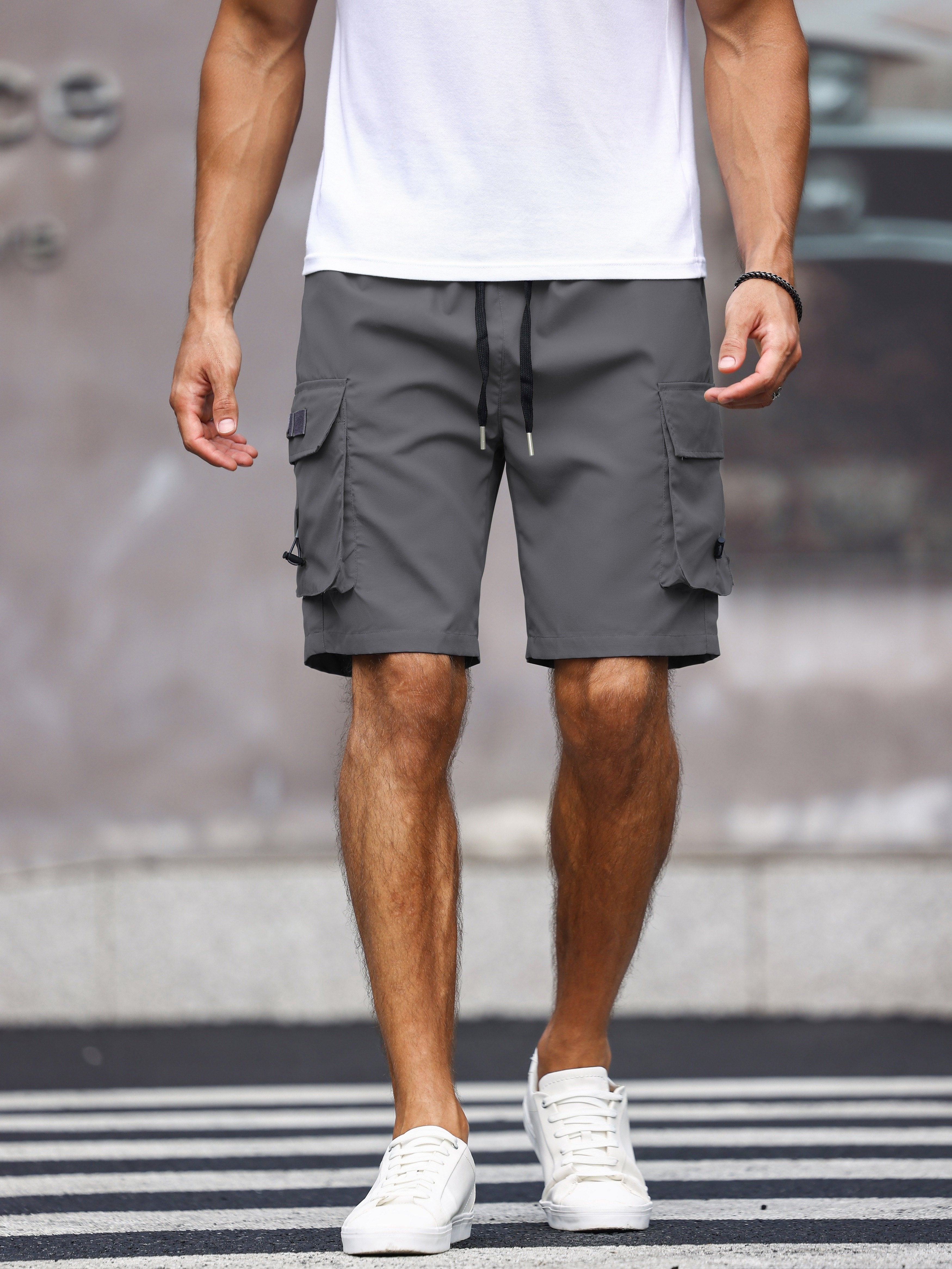 Men's Cargo Shorts, Multi-Pocket, Casual Everyday