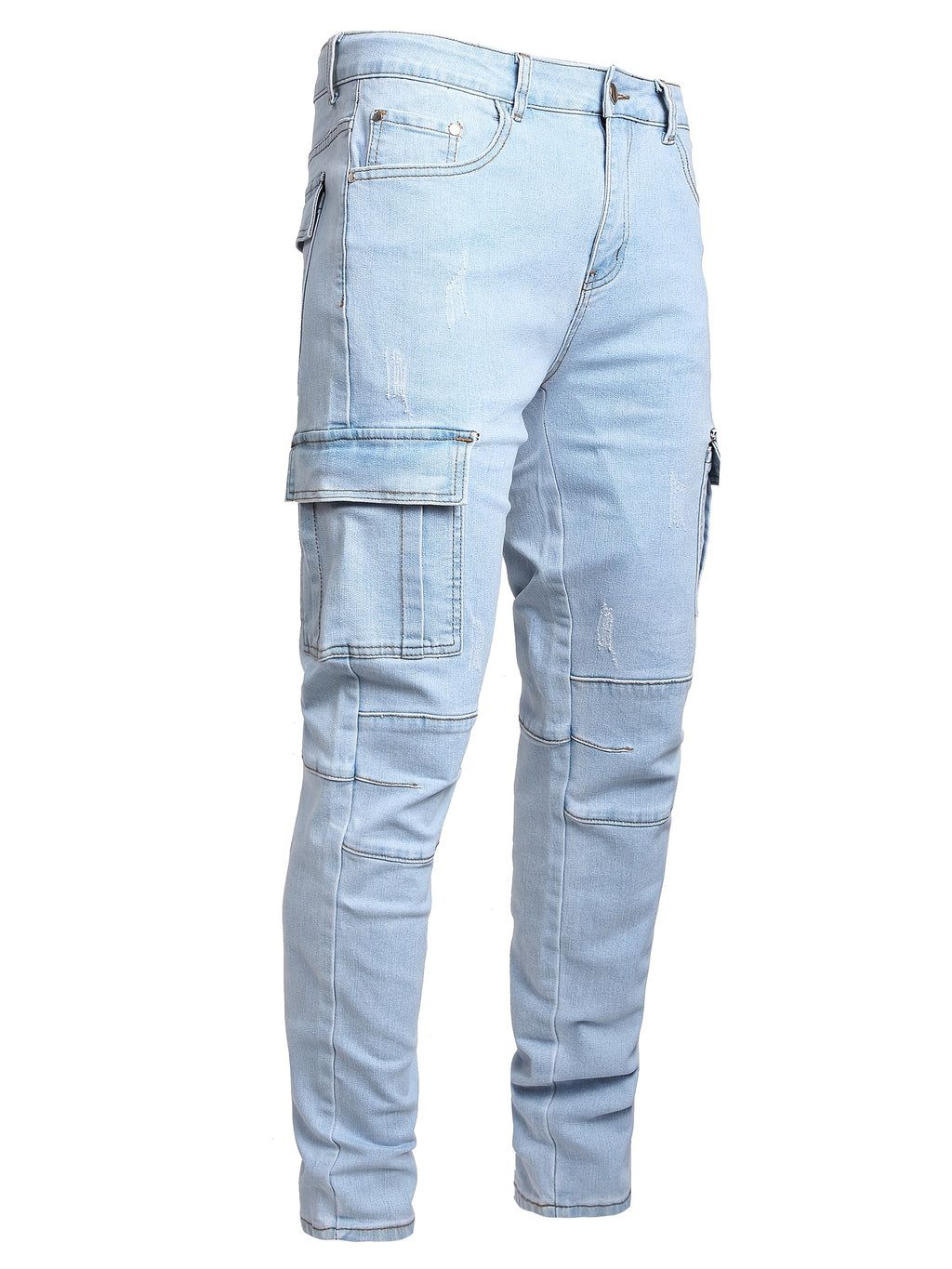 Men's Jeans, Ripped, Stretch Slim Fit