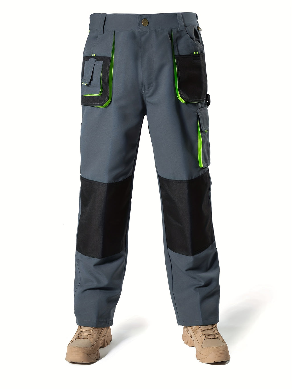Men's Work Pants, Multi-Pocket, Heavy-Duty Utility