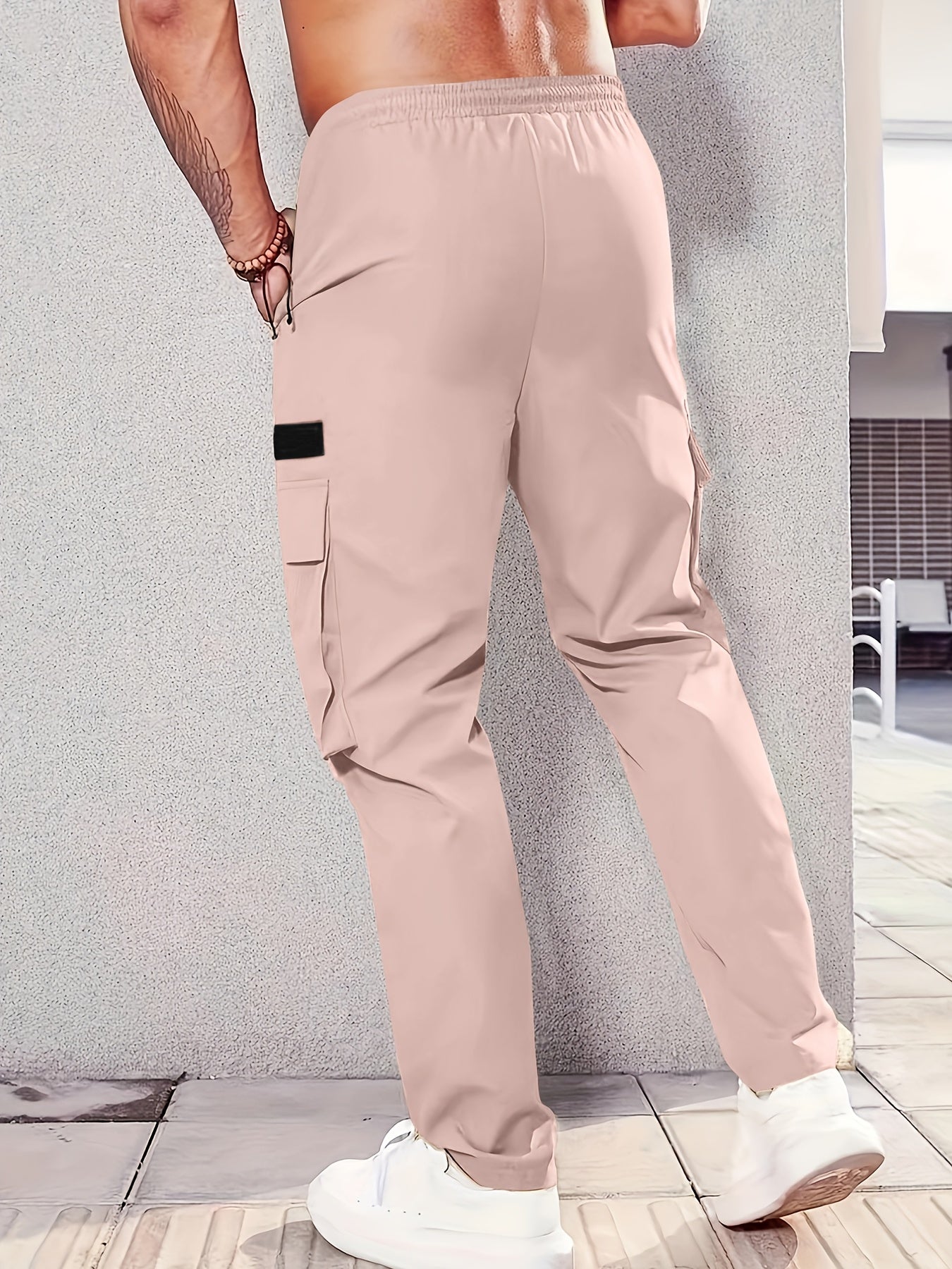 Men's Cargo Pants, Multi-Pocket, Straight-Leg