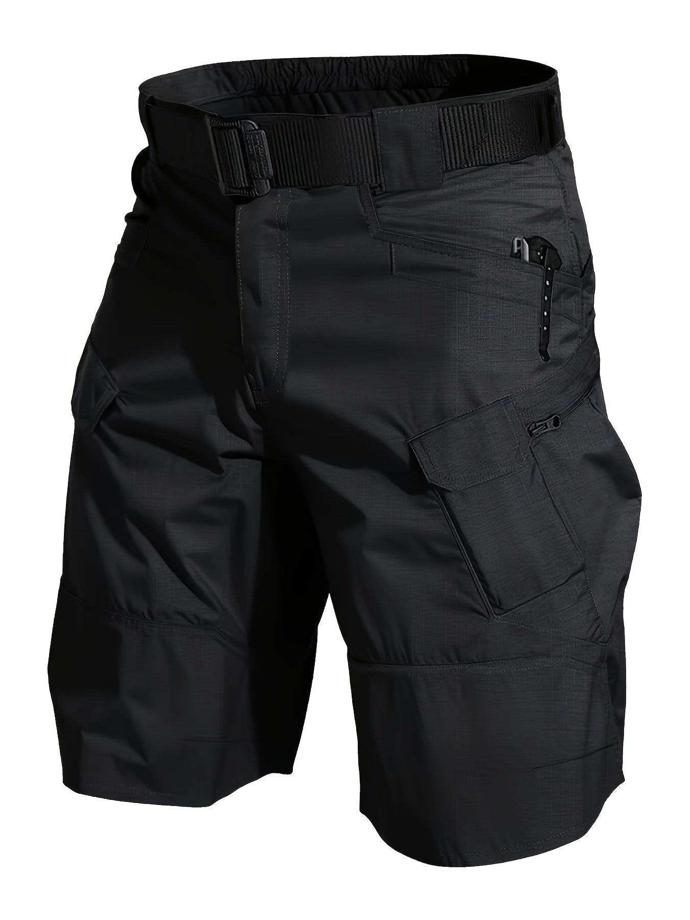 Men's Tactical Cargo Shorts, Heavy-Duty, Multi-Pocket Outdoor