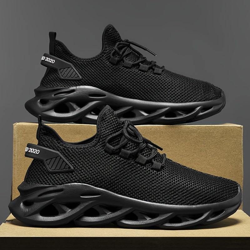 Men's Breathable Mesh Running Shoes, Lightweight