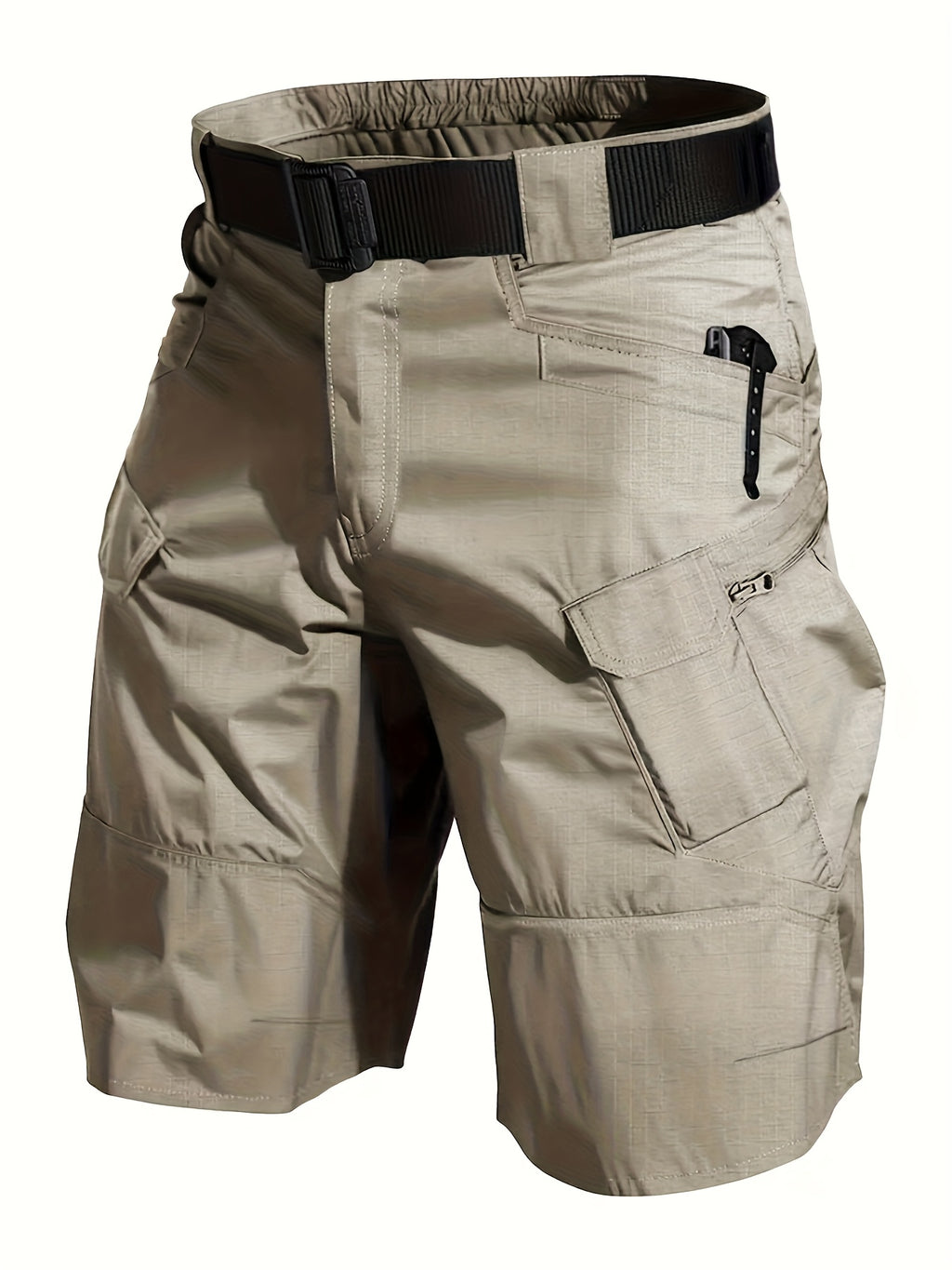 Men's Tactical Cargo Shorts, Multi-Pocket, Durable Outdoor