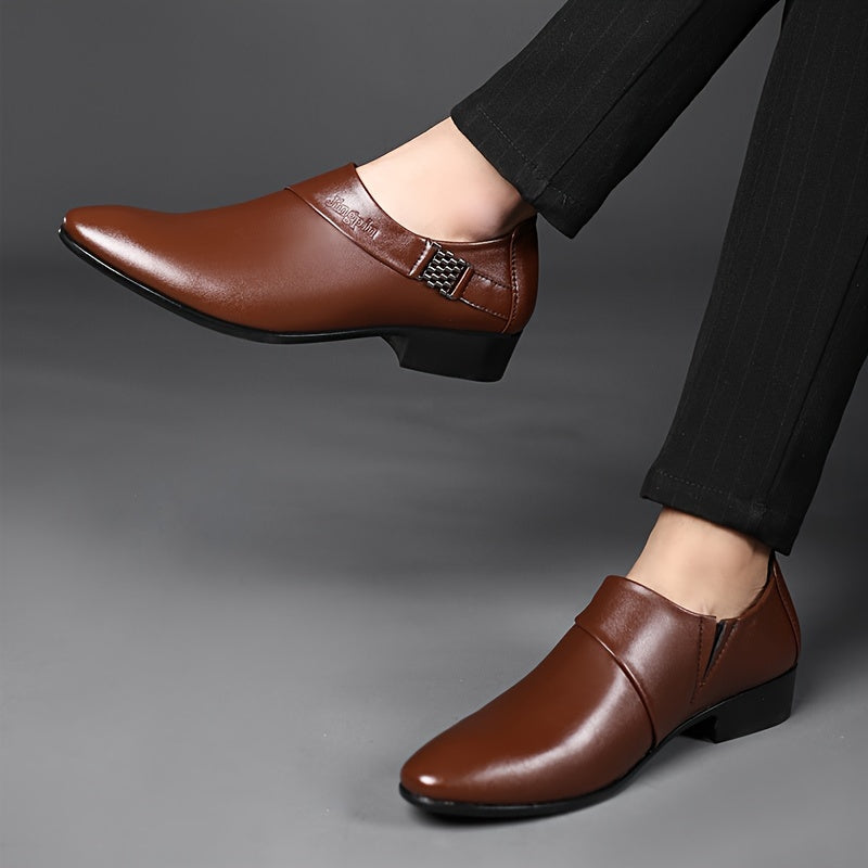 Men's Pointed-Toe Dress Loafers, Business Casual