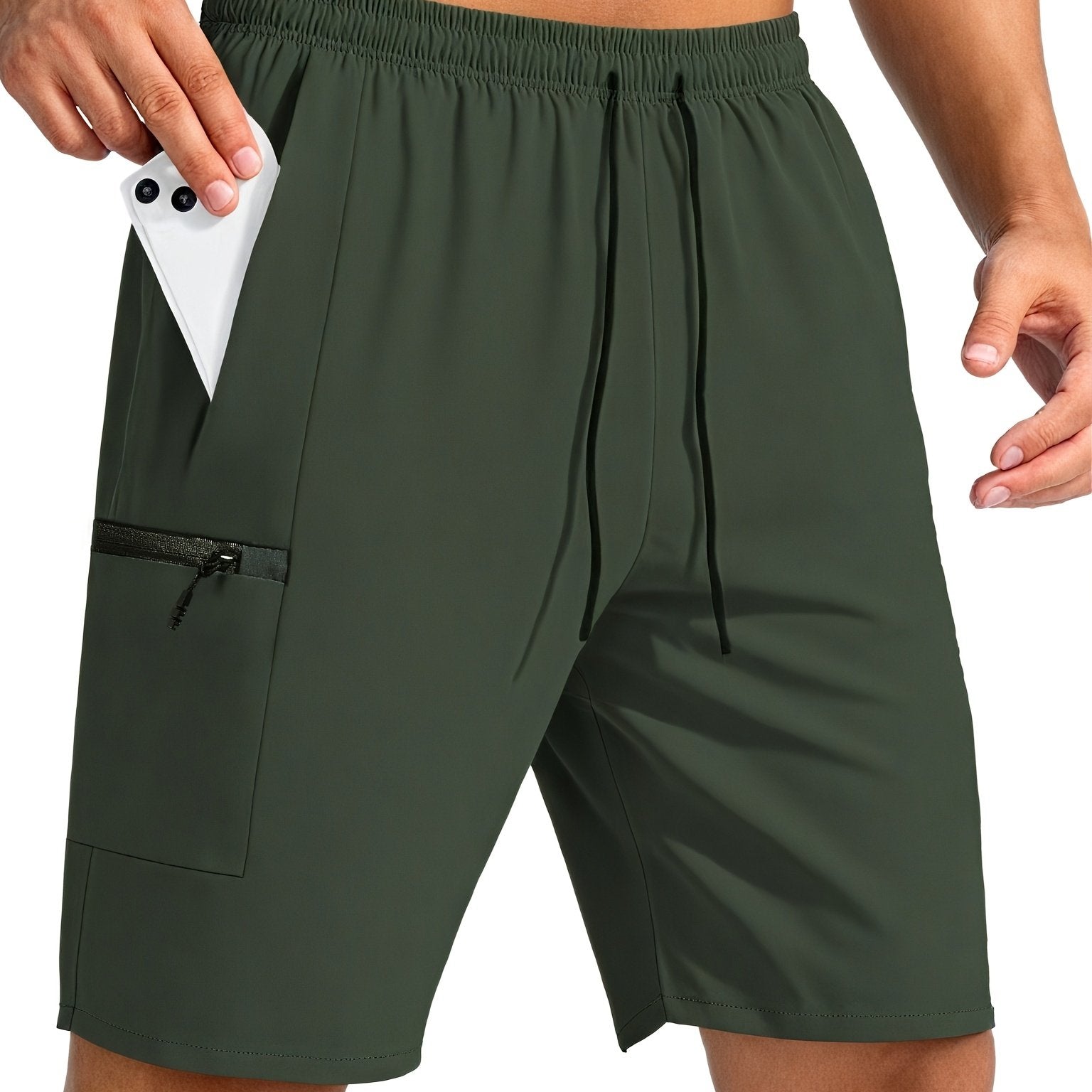 Men's Hiking Shorts, Quick-Dry, Zippered Pockets