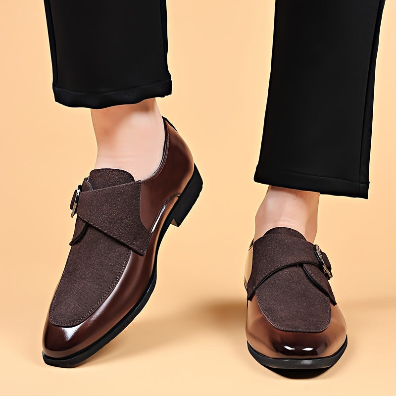 Men's Pointed-Toe Dress Loafers, Oxford Style