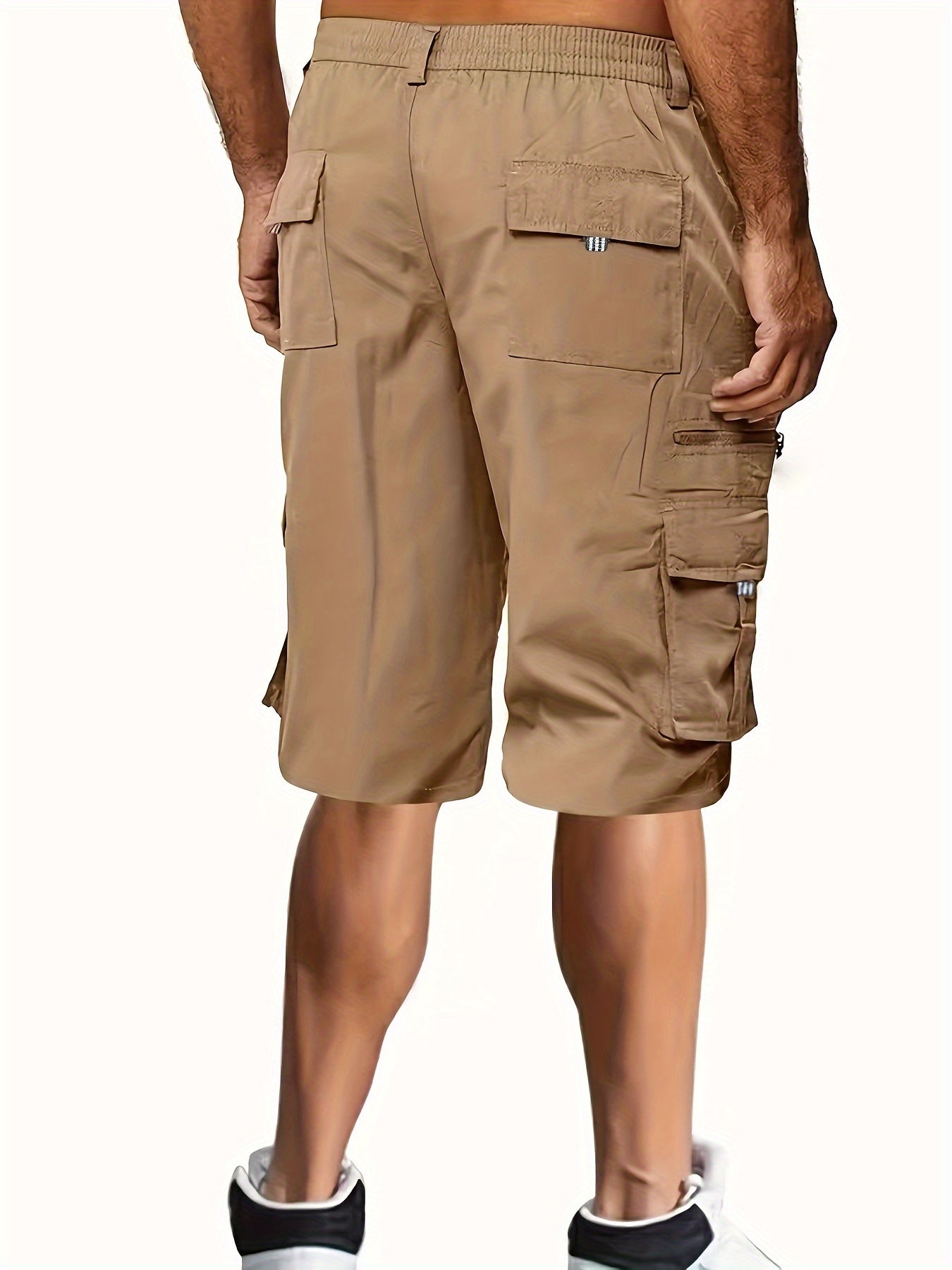 Men's Cargo Shorts, Straight-Leg, Outdoor Casual