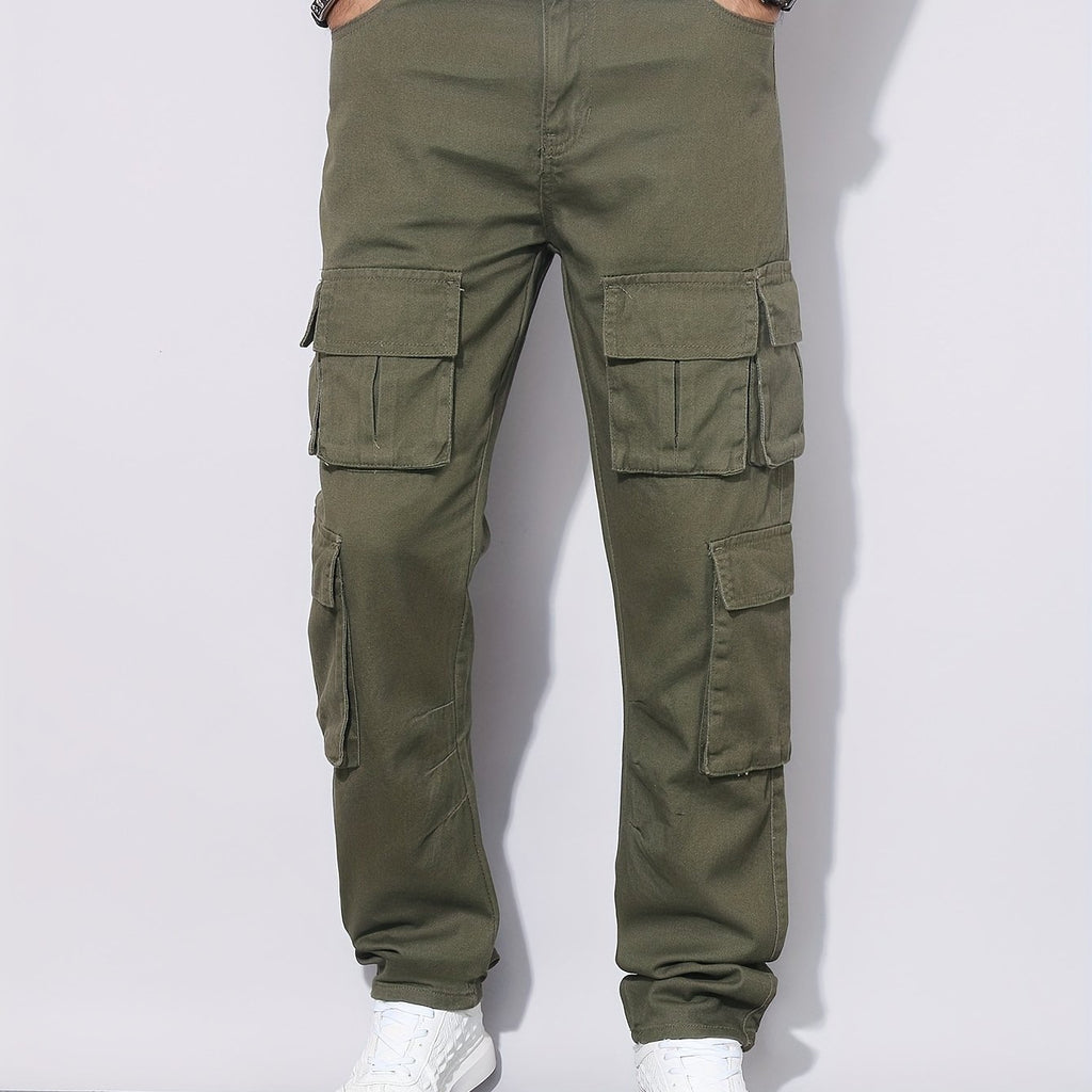 Men's Jeans, Multi-Pocket, Slim Straight Workwear