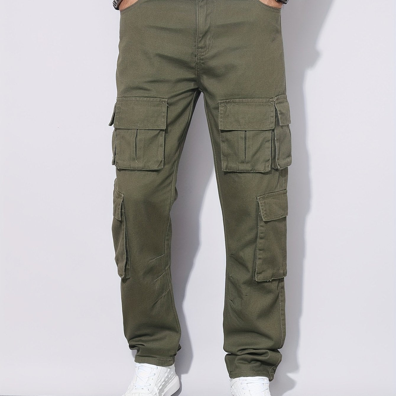 Men's Jeans, Multi-Pocket, Slim Straight Workwear