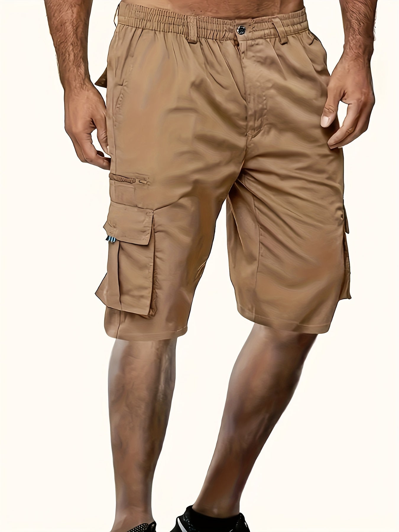 Men's Cargo Shorts, Straight-Leg, Outdoor Casual