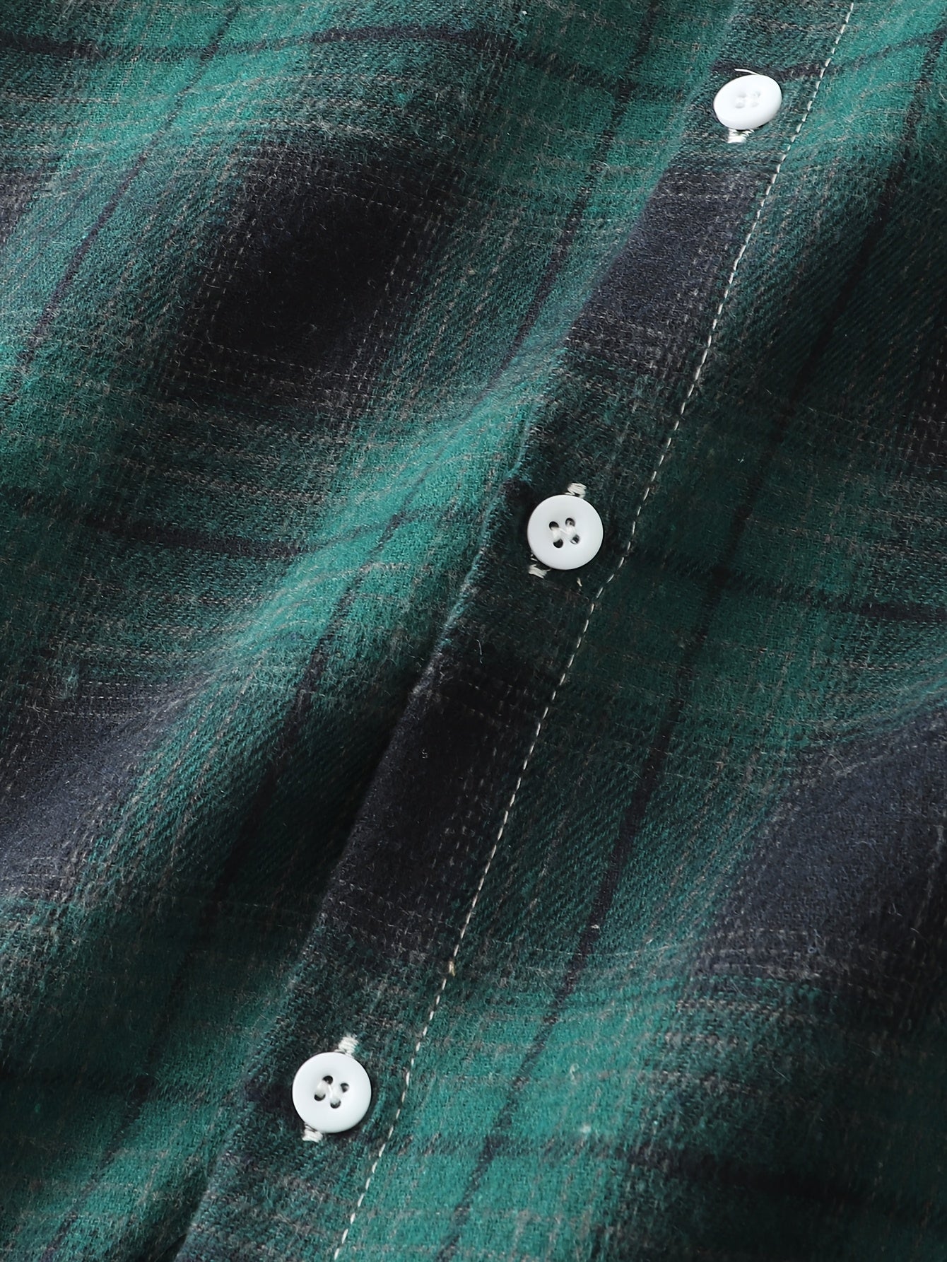 Men's Flannel Shirt, Loose-Fit Plaid, Long-Sleeve