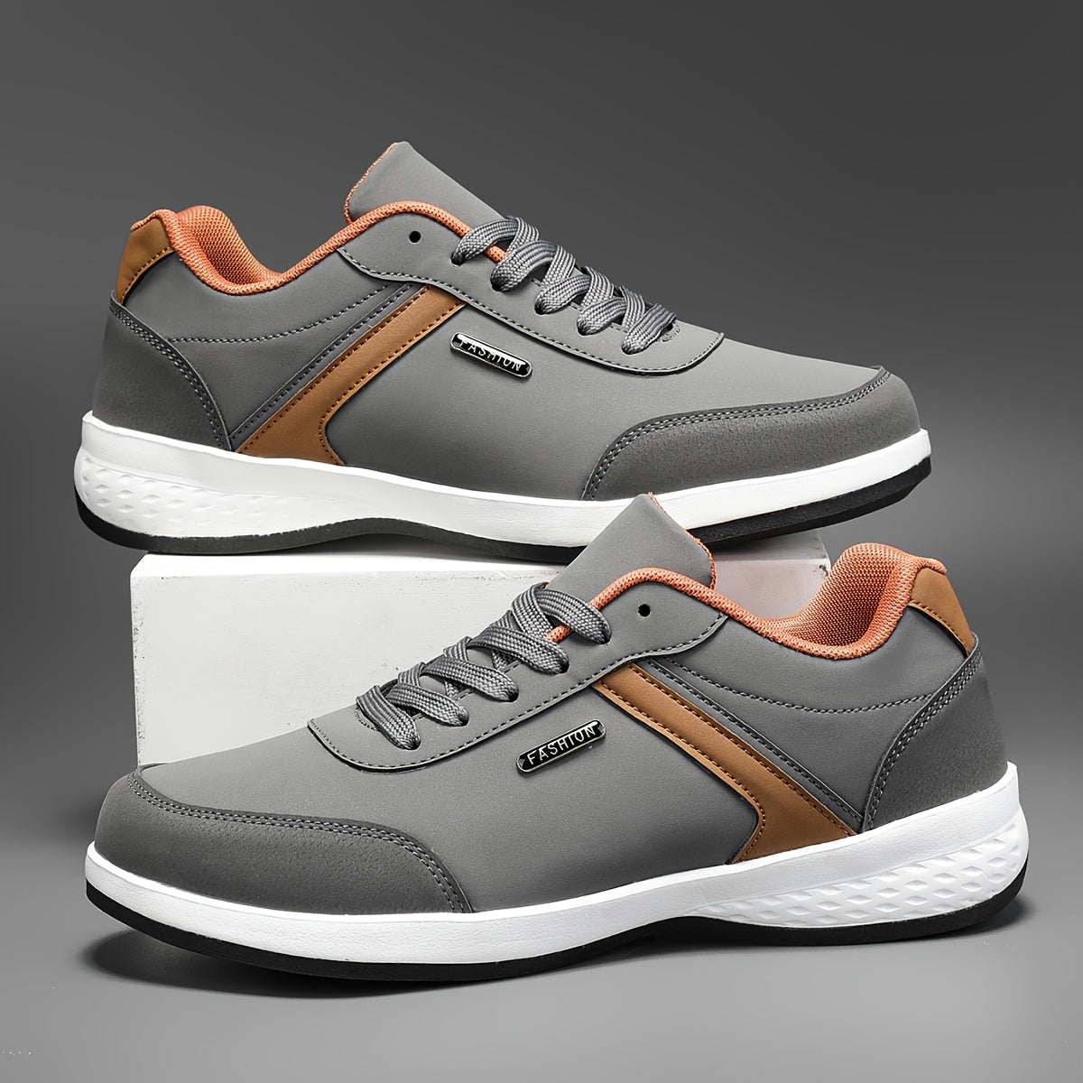 Men's Retro British Casual Shoes, Slip-On