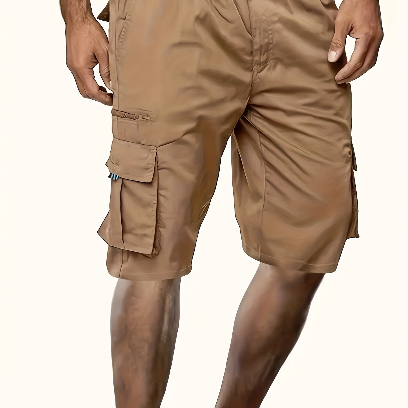 Men's Cargo Shorts, Straight-Leg, Outdoor Casual