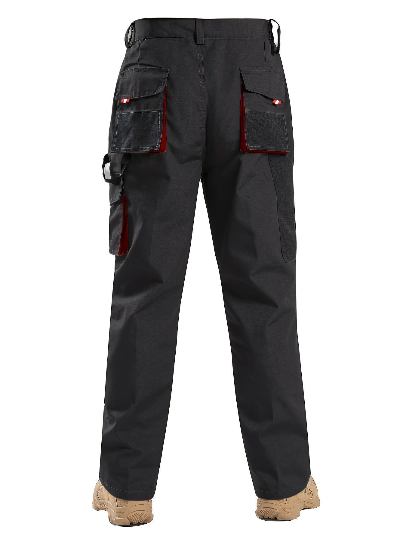Men's Work Pants, Multi-Pocket, Heavy-Duty Utility