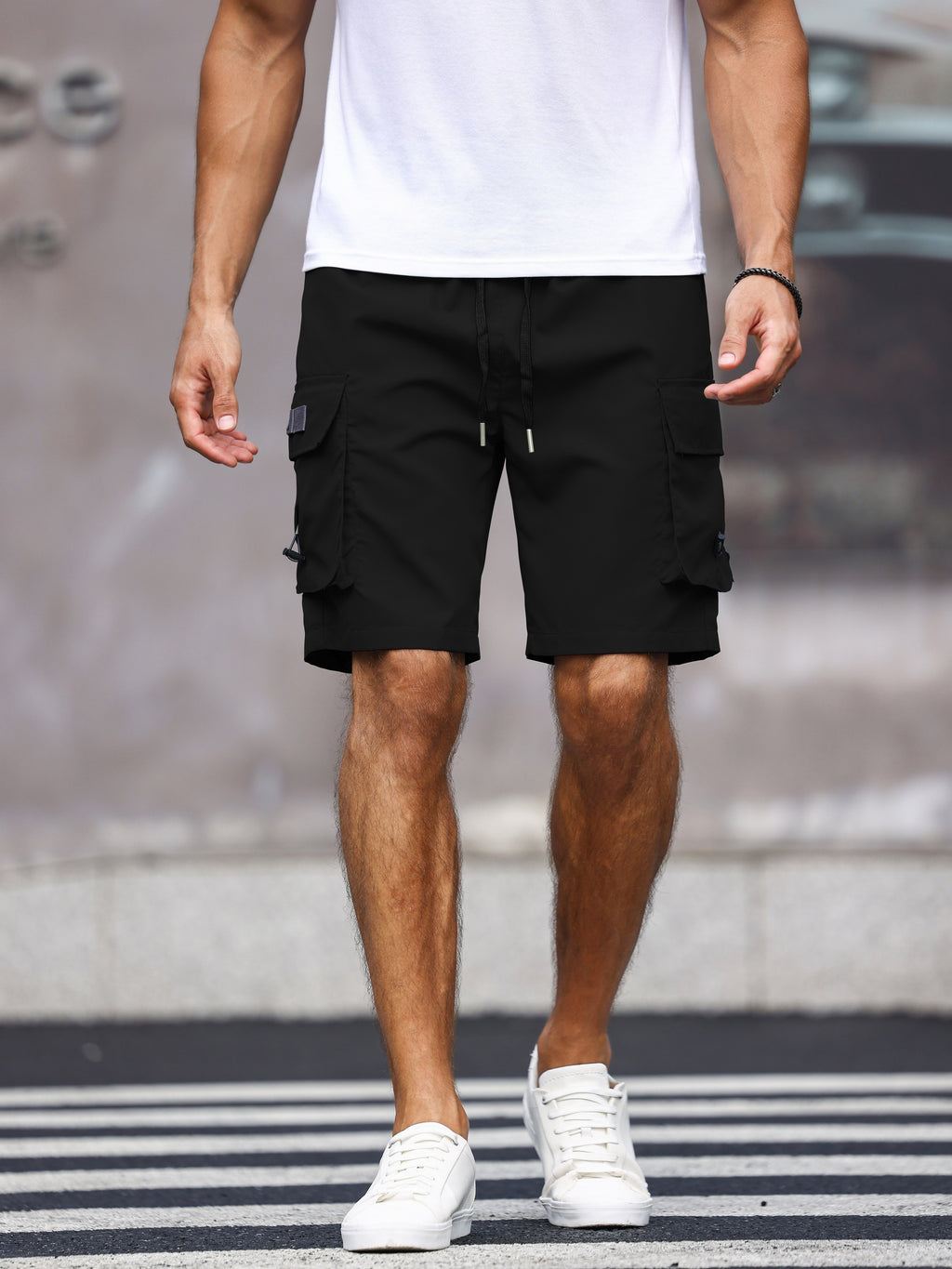 Men's Cargo Shorts, Multi-Pocket, Casual Everyday