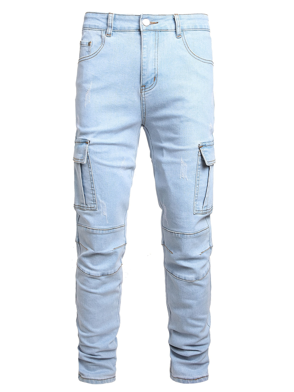 Men's Jeans, Ripped, Stretch Slim Fit