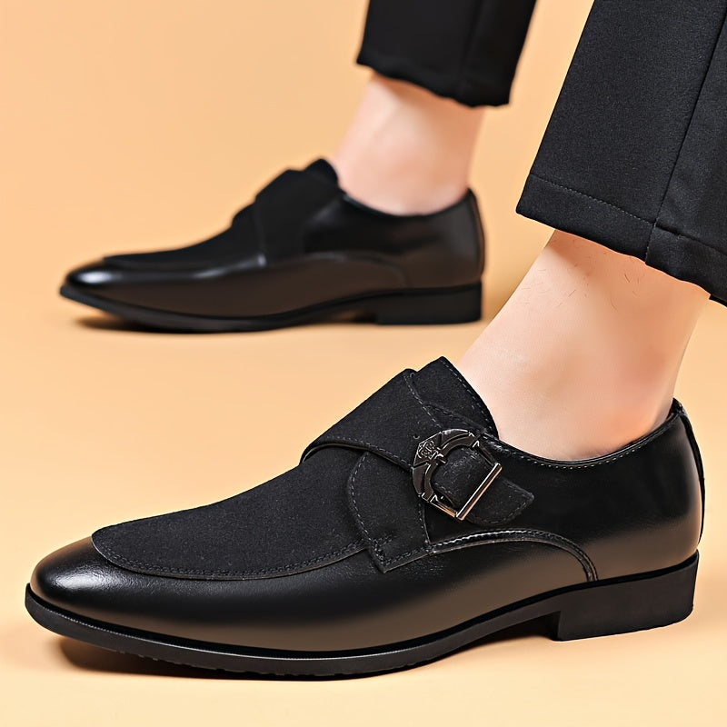 Men's Pointed-Toe Dress Loafers, Oxford Style