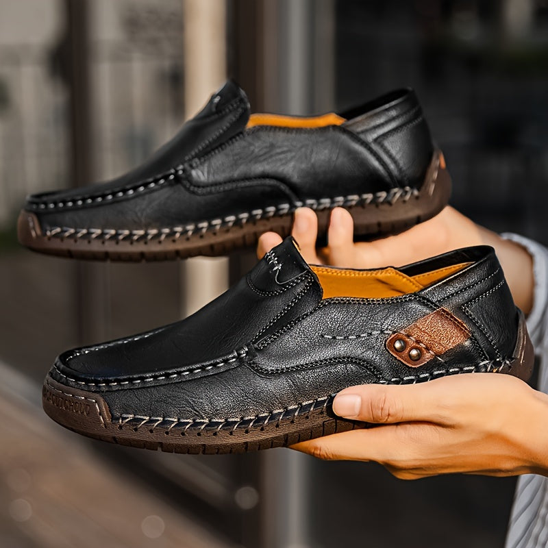 Men's Slip-On Driving Loafers, Lightweight Casual