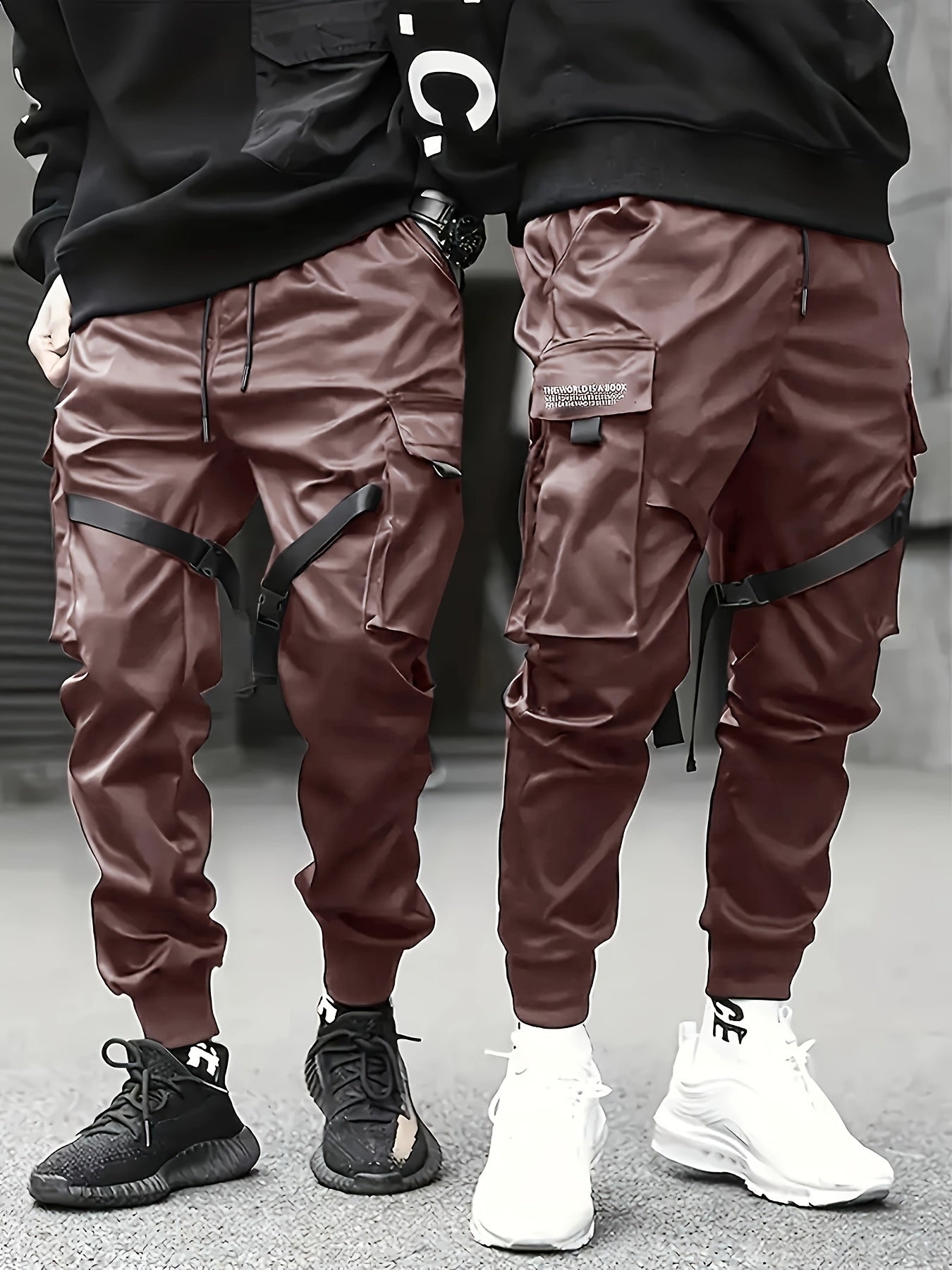 Men's Cargo Pants, Straight-Leg, Slim Multi-Pocket