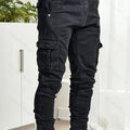 Men's Jeans, Black, Slim-Fit Stretch