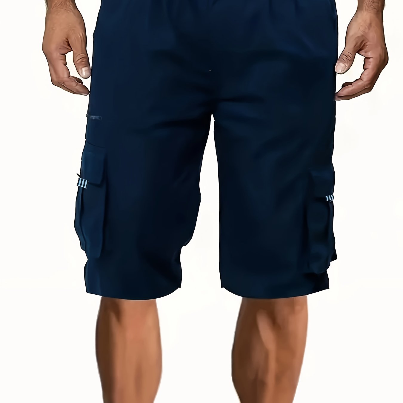 Men's Cargo Shorts, Straight-Leg, Outdoor Casual