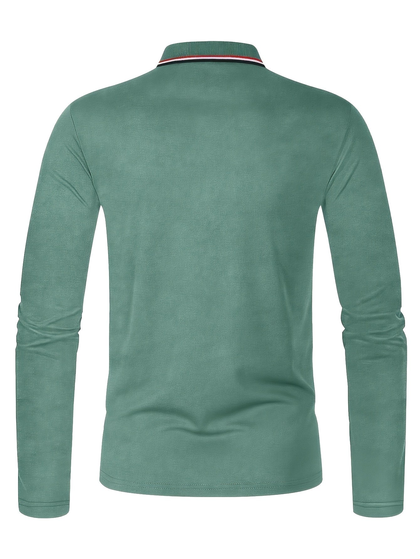 Men's Long-Sleeve Shirt, Printed, Collared Breathable