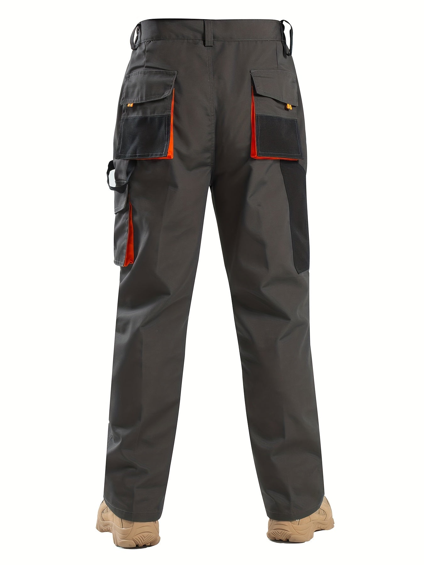 Men's Work Pants, Multi-Pocket, Heavy-Duty Utility