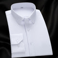 Men's Long-Sleeve Shirt, Solid, Stretch Business