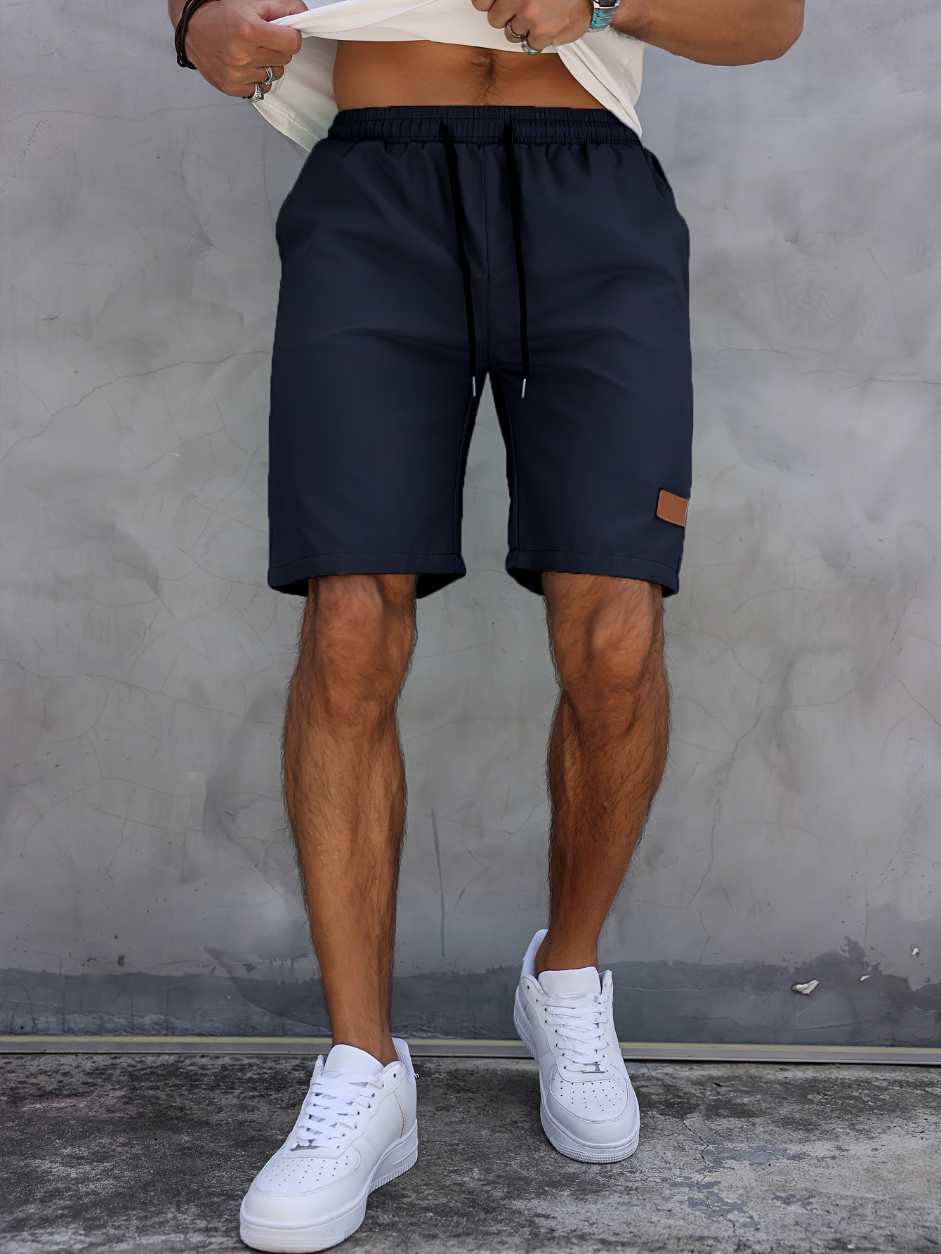 Men's Athletic Shorts, Quick-Dry, Drawstring with Pockets