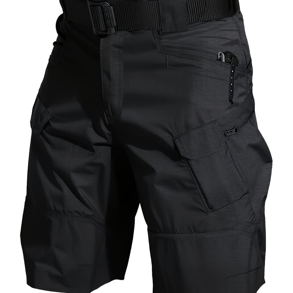 Men's Tactical Cargo Shorts, Multi-Pocket, Durable Outdoor