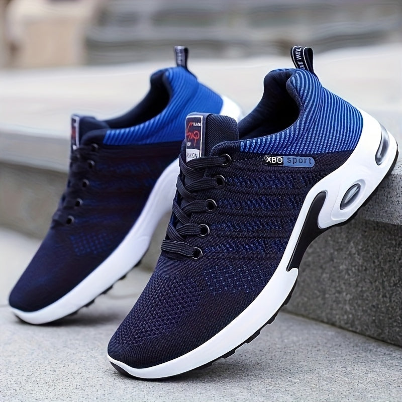 Men's Athletic Running Shoes, Breathable Lightweight