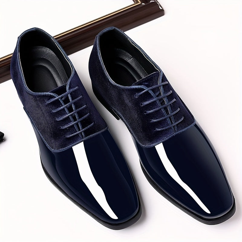 Men's Derby Dress Shoes, Pointed-Toe Business
