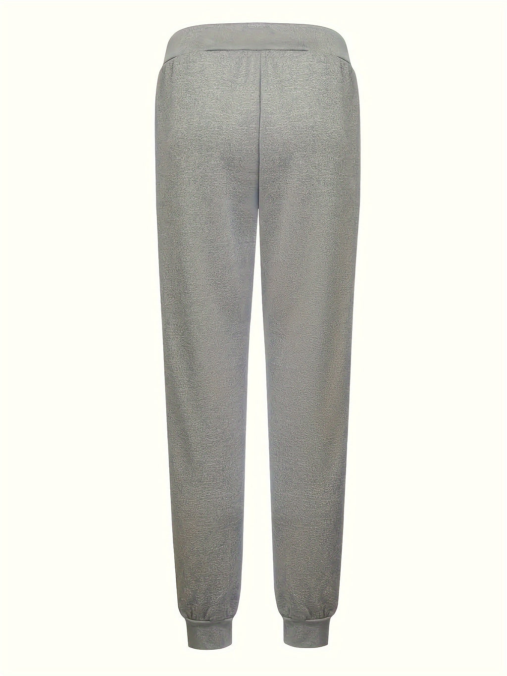 Men's Sports Joggers, Letter Print, Tapered
