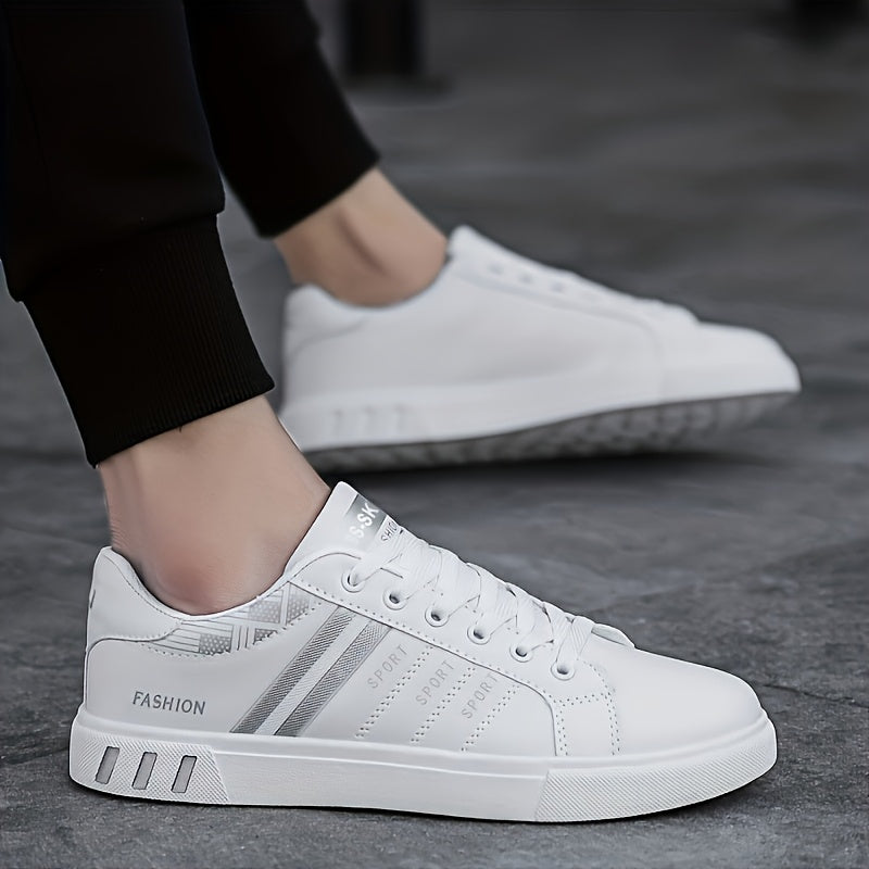 Men's Low-Top Skate Sneakers, Non-Slip