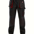 Men's Work Pants, Multi-Pocket, Heavy-Duty Utility
