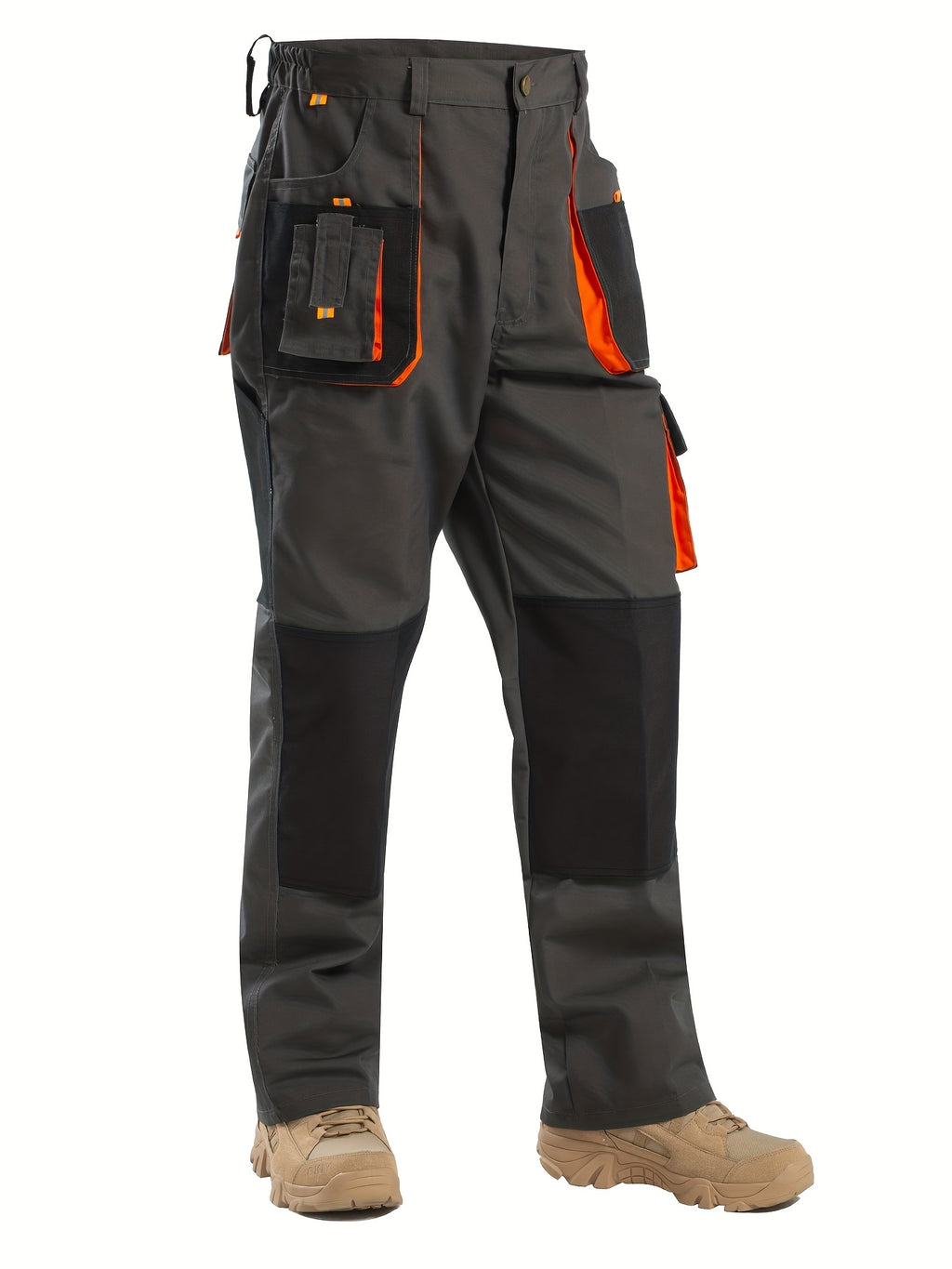 Men's Work Pants, Multi-Pocket, Heavy-Duty Utility