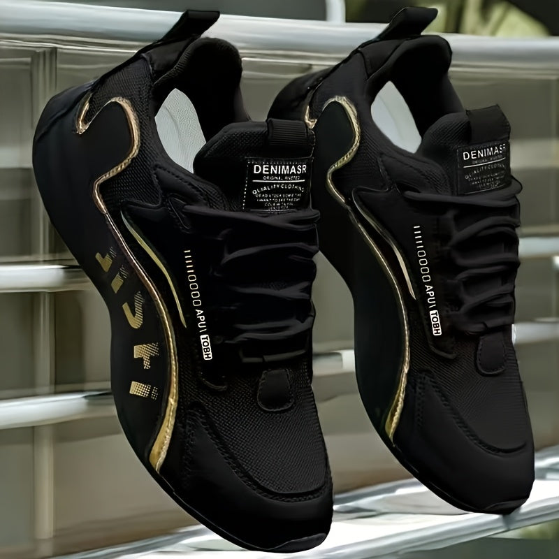 Men's Fashion Sneakers, Lace-Up Low-Top